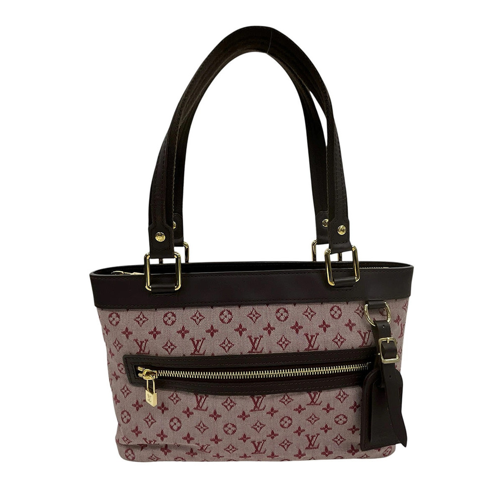 LOUIS VUITTON Lucille Shoulder Bag Monogram Canvas Pink